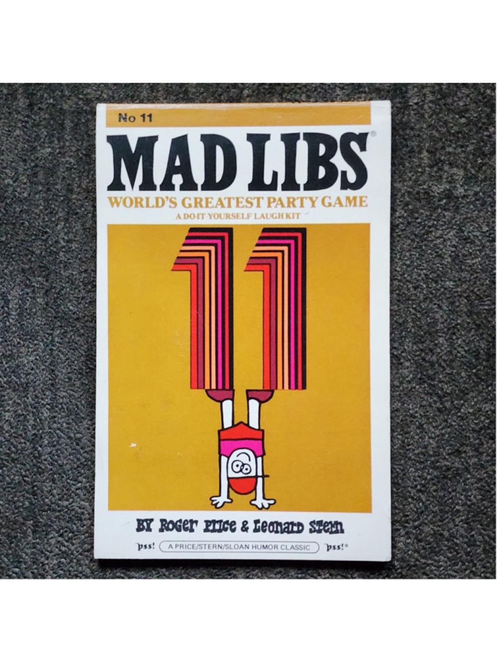 Vintage 1980 Mad Libs No 11 Roger Price Leonard Stern Price Stern Sloan Paper